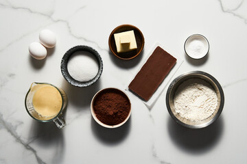 Brownies with condensed milk. Brownies make from condensed milk, cocoa and butter. With chocolate chips.