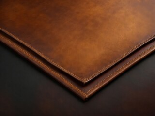 Fototapeta na wymiar Antique brown leather wallpaper