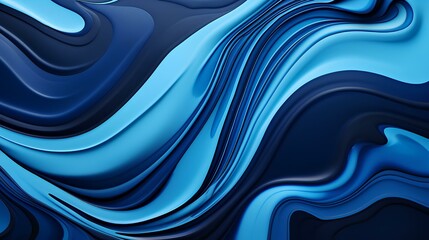 blue and white abstract painting wallpaper on black surface