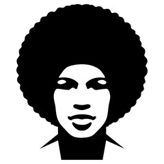 Afro Male Head