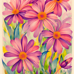 Obraz premium floral pattern