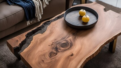 Obraz premium Mesa de madera natural