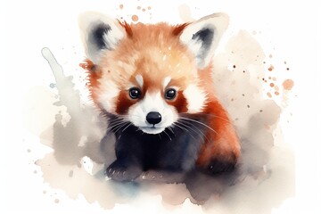 Obraz premium Red panda