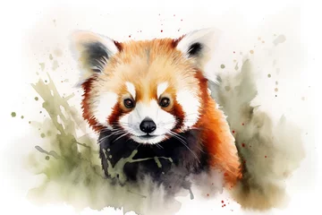 Foto op Plexiglas Red panda © Master-L