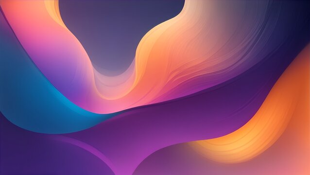 Illustrious gradient echoes background image free download