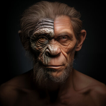 Half ape half man