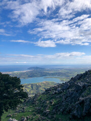 Wonderful panorama of landscapes at dizzying heights