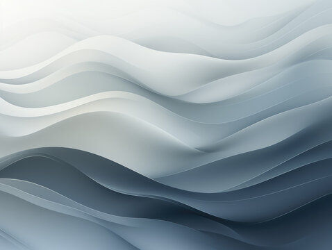Ai generation. Abstract background with wavy lines. Can be used for wallpaper