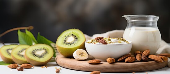 Top foods for better sleep milk nuts tea white rice kiwi banana Melatonin a sleep regulating hormone promotes healthy sleep