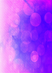 Purple, pink bokeh vertical background with copy space for text or image, Usable for banner, poster, Ad, events, party, events, sale, celebrations, and various design works