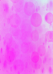 Pink bokeh vertical background with copy space for text or image, Usable for banner, poster, Ad, events, party, events, sale, celebrations, and various design works