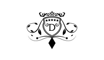 Anniversary  card logo D