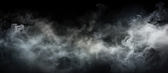 Fototapeta premium Spooky Halloween background with dramatic smoke or fog effect