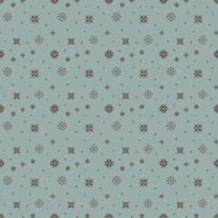 Ukrainian ethnic folk doodle ornament seamless pattern