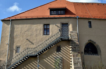 Altes Steinhaus in der Altstadt von Fritzlar