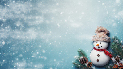 Fototapeta premium Christmas background. new year background. selective focus holiday.