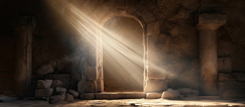 Illumination emanating from Jesus tomb