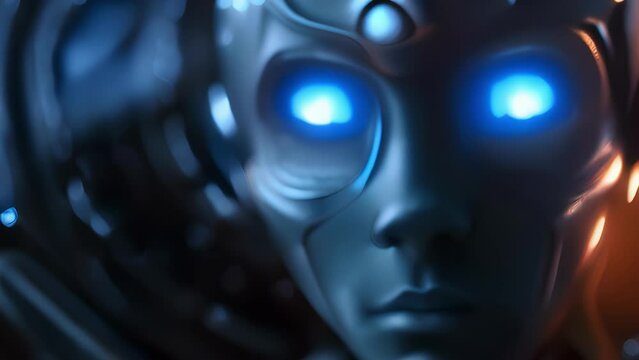 Portrait of a humanoid alien diplomat, representing a peaceful and advanced parallel universe, as they navigate the complex political landscape of their dimension and work towards maintaining