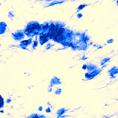 Yellow Tie Die Pattern. Modern Dirty Art Effect.