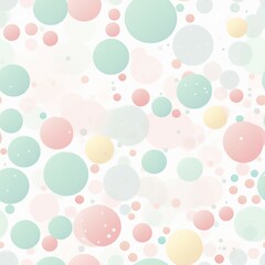 Pastel Polka Dot Bliss Pattern
