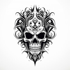 Fototapeta premium Package Design for Metal Music CD