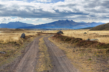 Landscapes in Ecuador