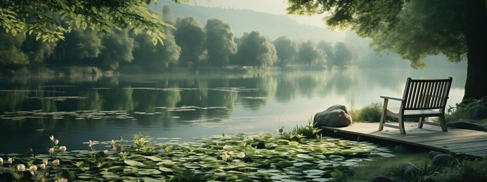 Clear area, nature's charm