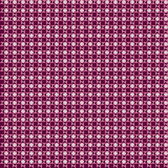 Pink, Fuchsia, White Abstract Weave Pattern - Tile