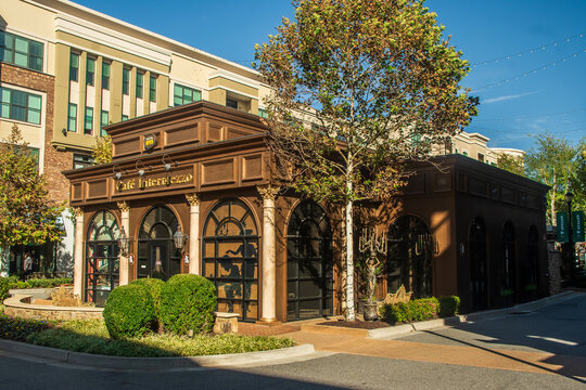 Cafe Intermezzo Building, Avalon, Alpharetta, Georgia