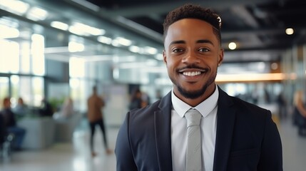 Fototapeta premium businessman in office