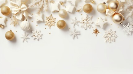 Perfect Christmas elegant background with decorations