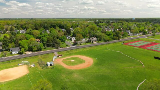 Aerial View of Glassboro High School