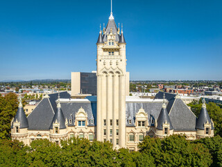 Spokane County Superior Court castle building
