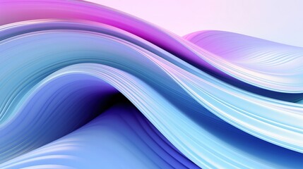 Wavy abstract background in purple and pink tones