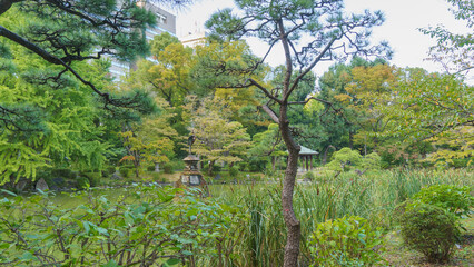 日本・東京都｜日比谷公園・雲形池
