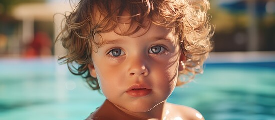 Toddler pool closeup