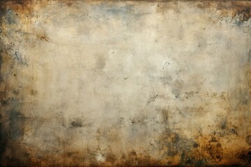 Fototapeta na wymiar Faded antique parchment distressed surface aged texture background.