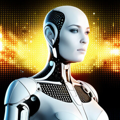 AI Artificial Intelligence android robot female representation
