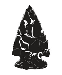 arrowhead vector drawing art illustration