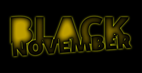 NEON BLACK NOVEMBER