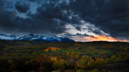 Obraz premium Foliage fall colors Colorado