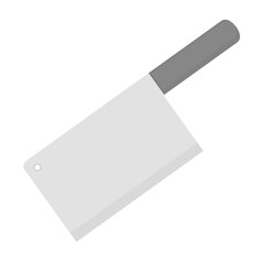 White kitchen knife 
