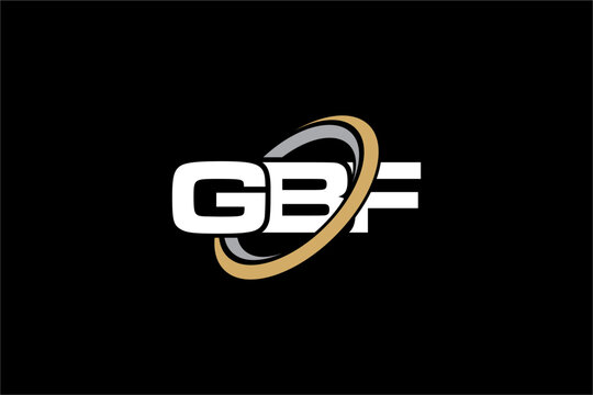 GBF creative letter logo design vector icon illustration