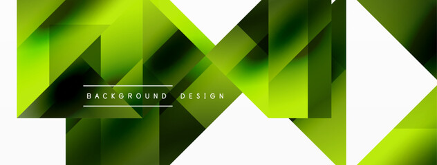 Glossy circle, square, triangle shapes minimalist geometric backdrop. Sleek, contemporary design with a touch of sophistication for digital designs, presentations, website banners, social media posts