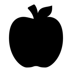 Apple black solid glyph icon