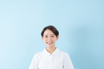 看護師・ブルーバック
