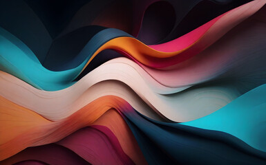 Festival of chromatic fusion. Abstract wallpaper. Colourful and vibrant colour background.