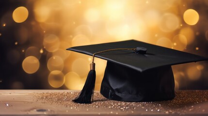 Graduation Hat in Bokeh