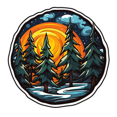 abstract floral ornament