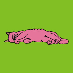 寝ている猫（Sleeping cat）